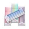 Morandi Color Neutral Pen Set - 6pcs, Black Ink, Ideal for Students & Office, Water-Based Signature Pens