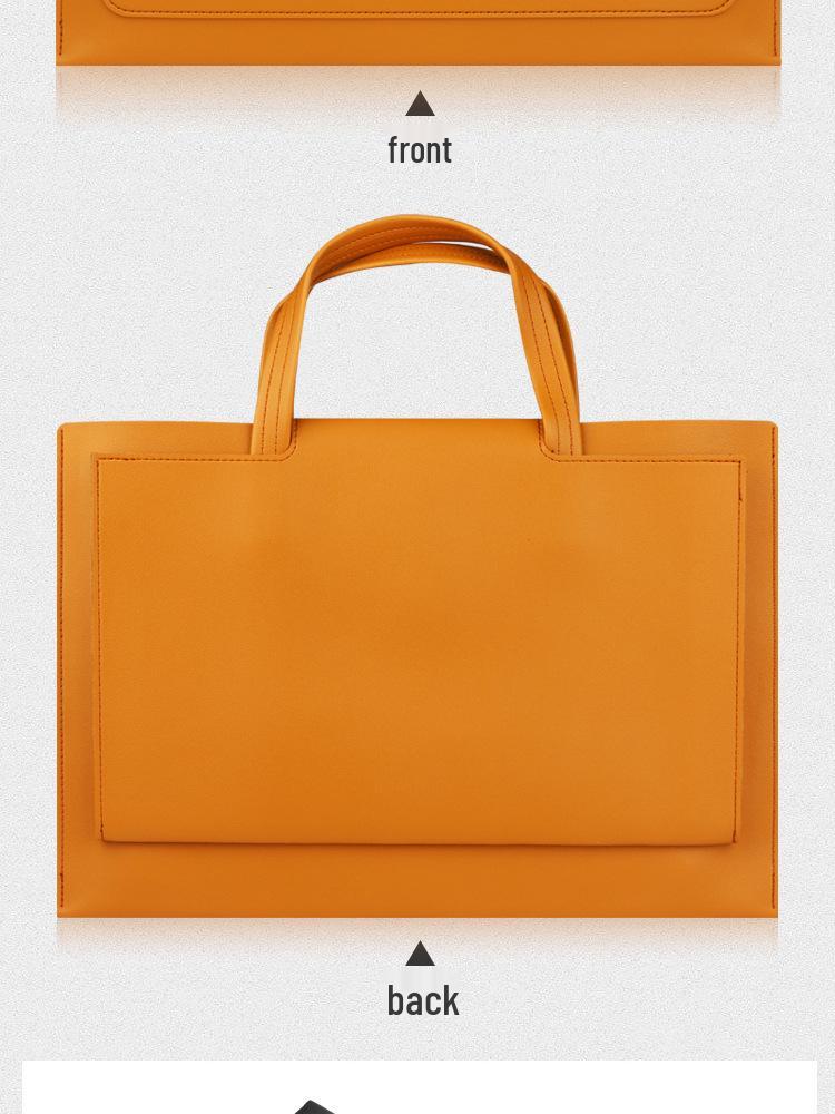 14-Zoll Laptop Handtasche für Männer & Frauen - Business Aktentasche mit großer Kapazität & Geschenktasche