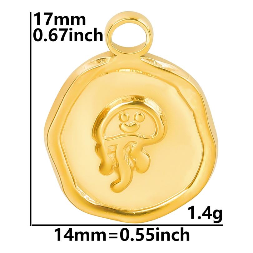 High Quality Starfish Shell Sea Turtle Marine Animals Charms For Jewelry Making Supplies 6pcs Stainless Steel Charm Pendant Bulk