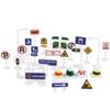 Parking Lot Traffic Sign Models Educational Street Sign Cones Traffic Barrier Signs  Toddler