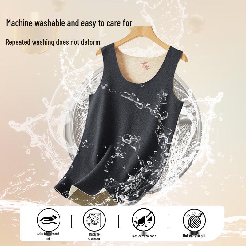 Mengyangwang Men's Seamless Thermal Vest