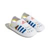 Adidas Water Sandal Closed Toe Slip Resistant Cushioning Children's Sandals White Blue Children Aged 3 7 Years Old ID5838