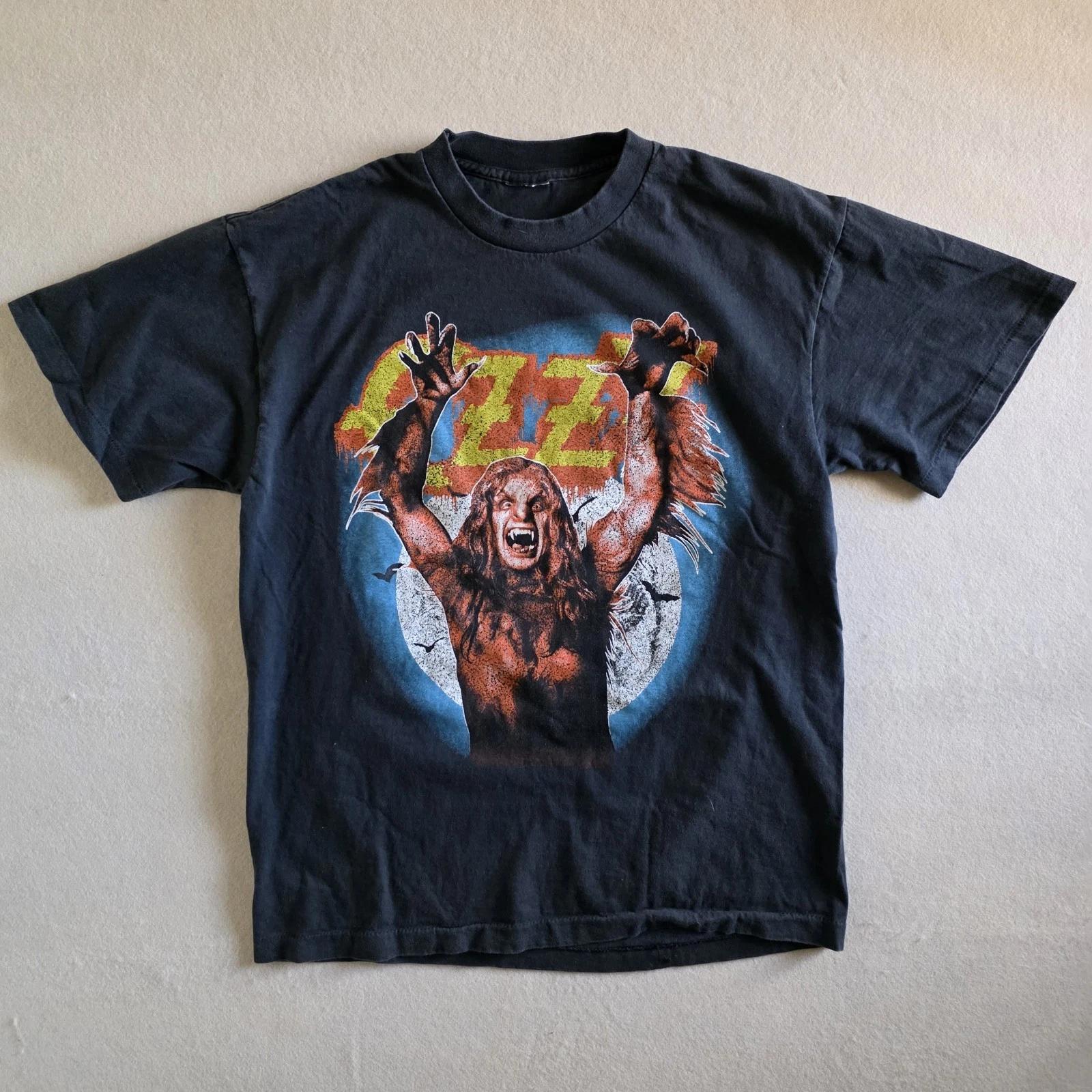 Ozzy Osbourne Howl At The Moon Ozzy Rules Graphic Tee Tshirt L 3XL