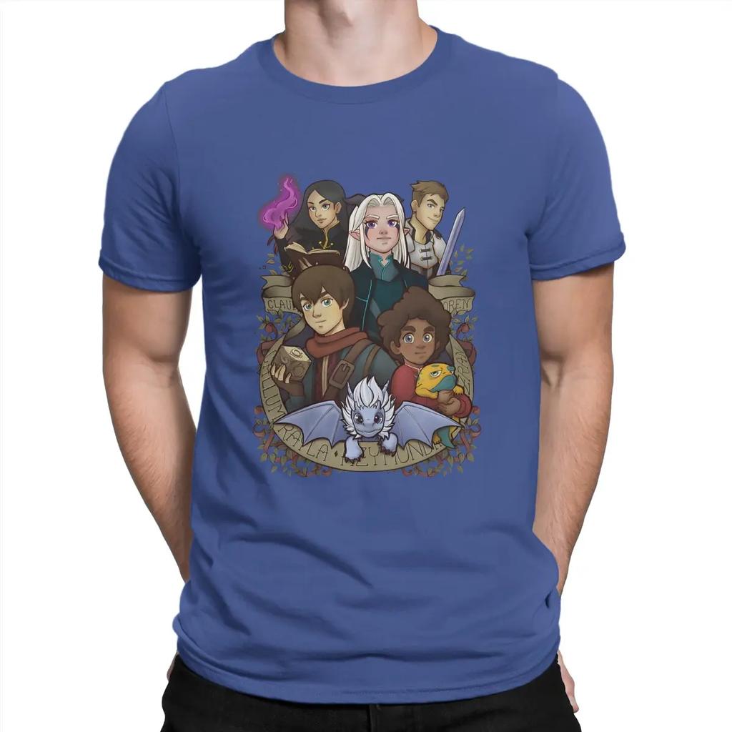 The Future King Herren T-Shirts T-The Dragon Prince Cartoon Crazy T-Shirt Kurzarm Rundhals T-Shirt Baumwolle Geschenkidee Oberteile