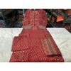 Heavy Cotton Printed Kurti Pant Dupatta Set Desigenr Women's Ethnic Kurta Set