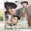 Coperta di Flanella Bang Chan Kpop Stray Kids, Coperta Morbida Calda in Peluche per Casa Camera da Letto Letto Divano Copertura Campeggio Picnic regalo