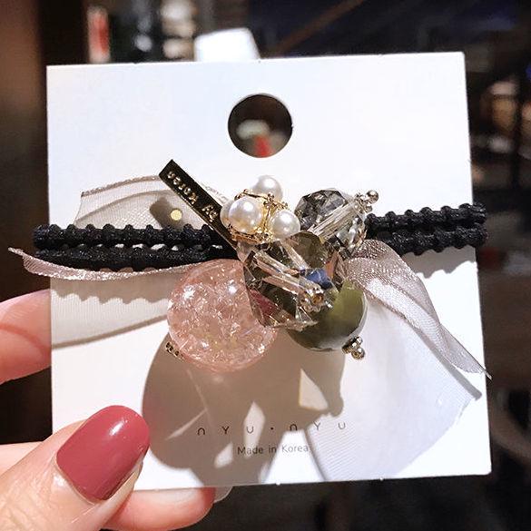 Chic Lace Bow Hair Tie - Trendy Influencer Style