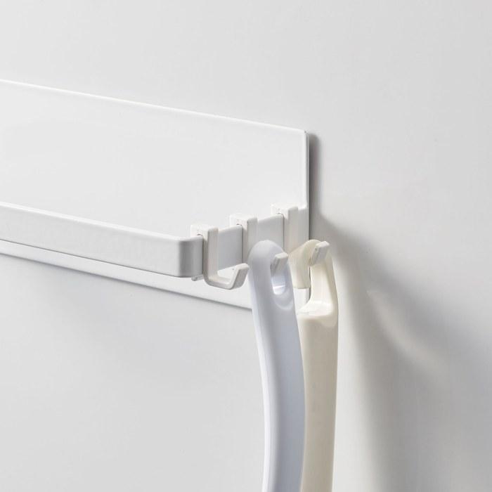 Yamazaki Magnet Laundry Hanger Storage Rack S White