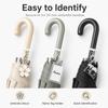 Silicone Umbrella Handle Rings Waterproof Long-Lasting 5/10 Pcs with Lobster Clasp for Daily Office Commuting Use