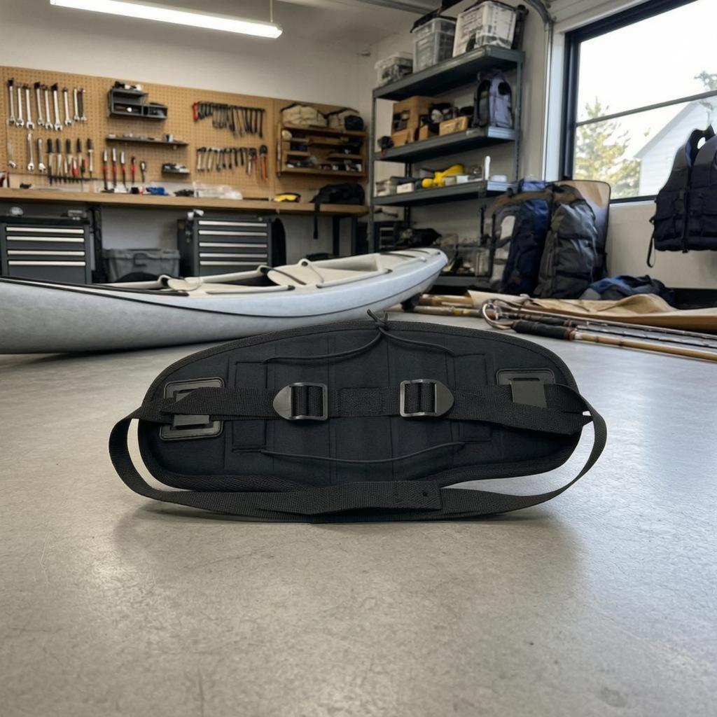 Kayak Seat Backrest Cushion Stitched Panels Padded