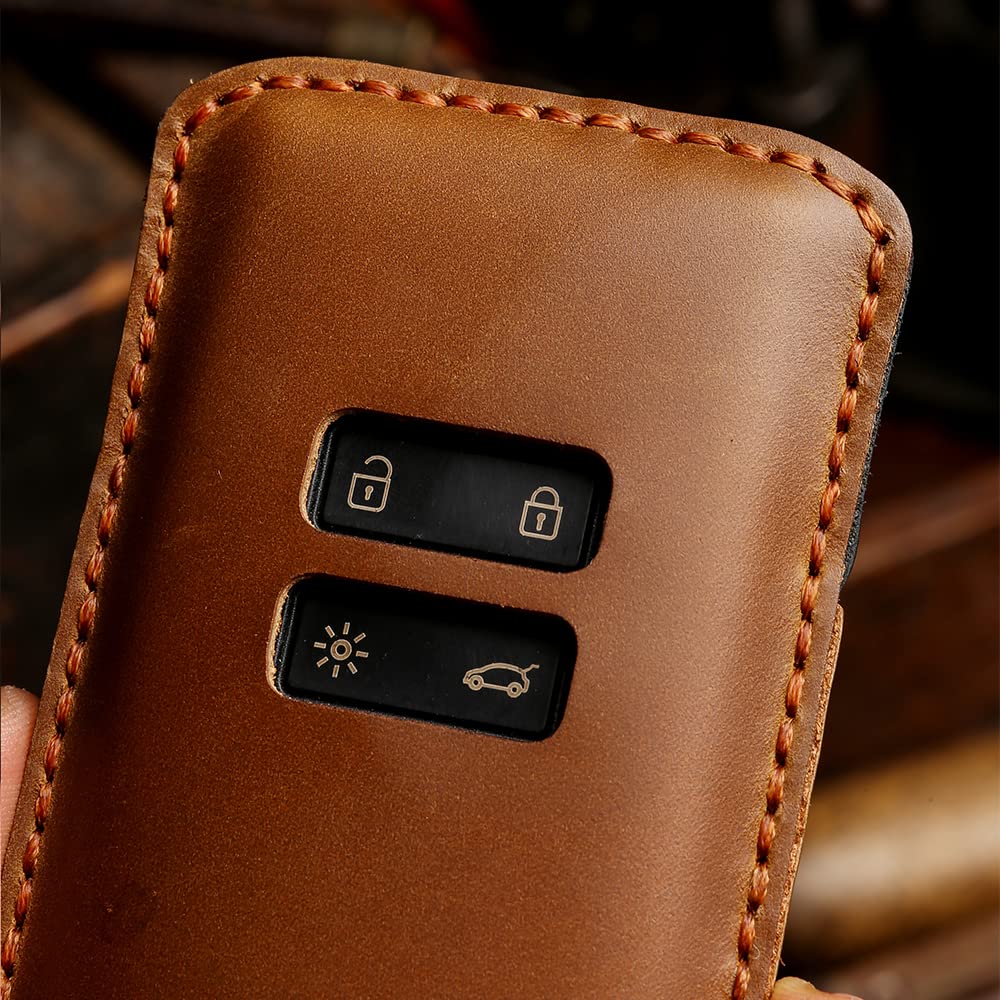 [ontto] Renault Smart Key Case, Key Cover, Car Accessory, Shockproof, Key Chain, Stylish, Good