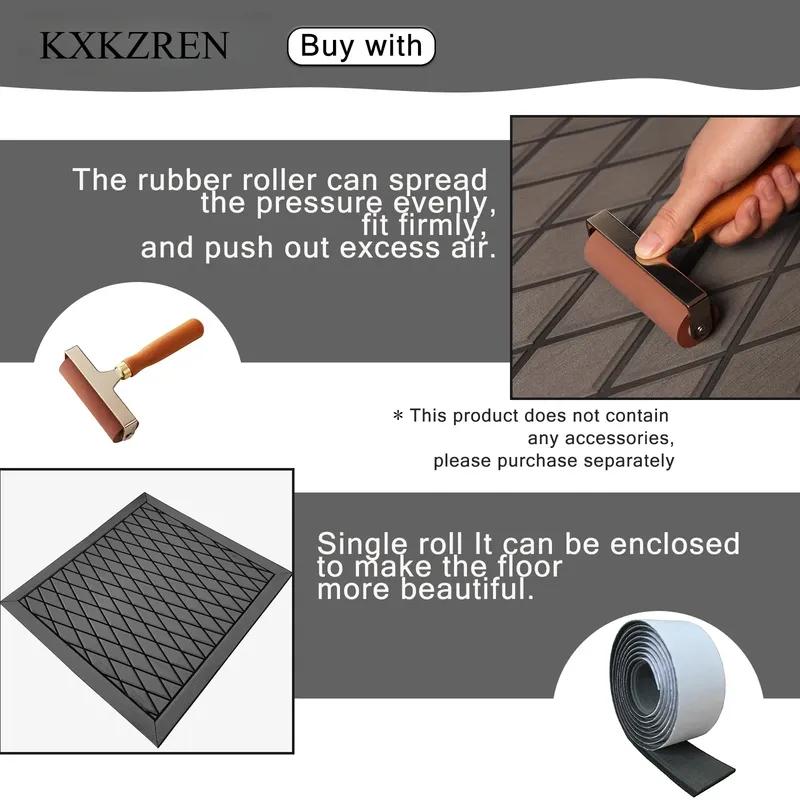 1900*350*6mm Engraved Diamond Pattern EVA Foam Boat Decking Sheet Mat for Kayak Anti-slip Pad Marine Accessories Flooring Mat
