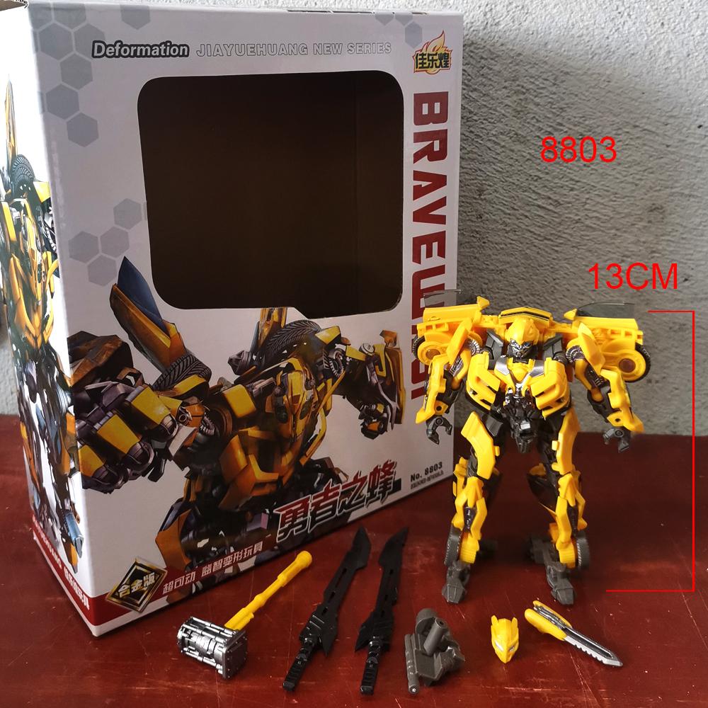 Transformation Toys Yellow Bee Hornet Warrior Movie Action Alloy Figure Robot Beetle Deformation Model Gifts BAIWEI TW1025 SS49 Kid Friendly