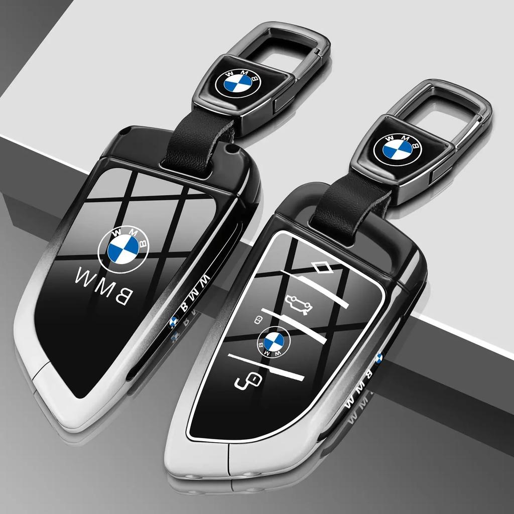 ORWI7 Car Key Case Cover Key Bag For BMW F20 G20 G30 X1 X3 X4 X5 G05 X6 Accessories Car-Styling Holder Shell Keychain Protection