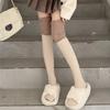 1 Pair Ruffle Thigh High Socks Tube Frilly Socks Long Tube Socks for Girl Over Knee Stockings Princess Style Dress Socks
