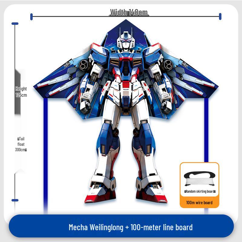 Weifang Children's Vortex Raider Kite: Easy-to-Fly Jet Rocket for Outdoor Fun