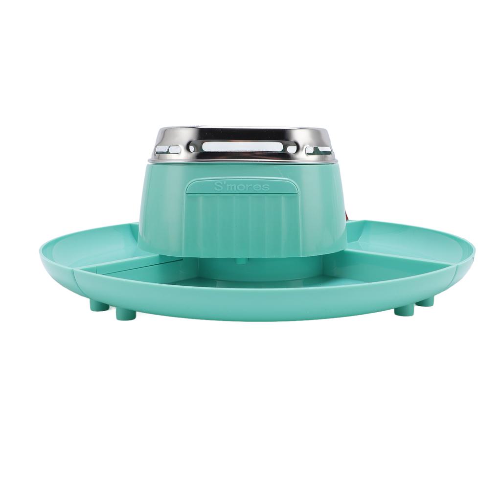 Indoor Electric Smores Maker with 4 Detachable Trays Adjustable Temperature Tabletop Chocolate