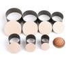 7pcs/SET Leather Round Cutter Die Circle Bell Die Knife Template Cutting Punching Tool Leather Craft Punch Mold