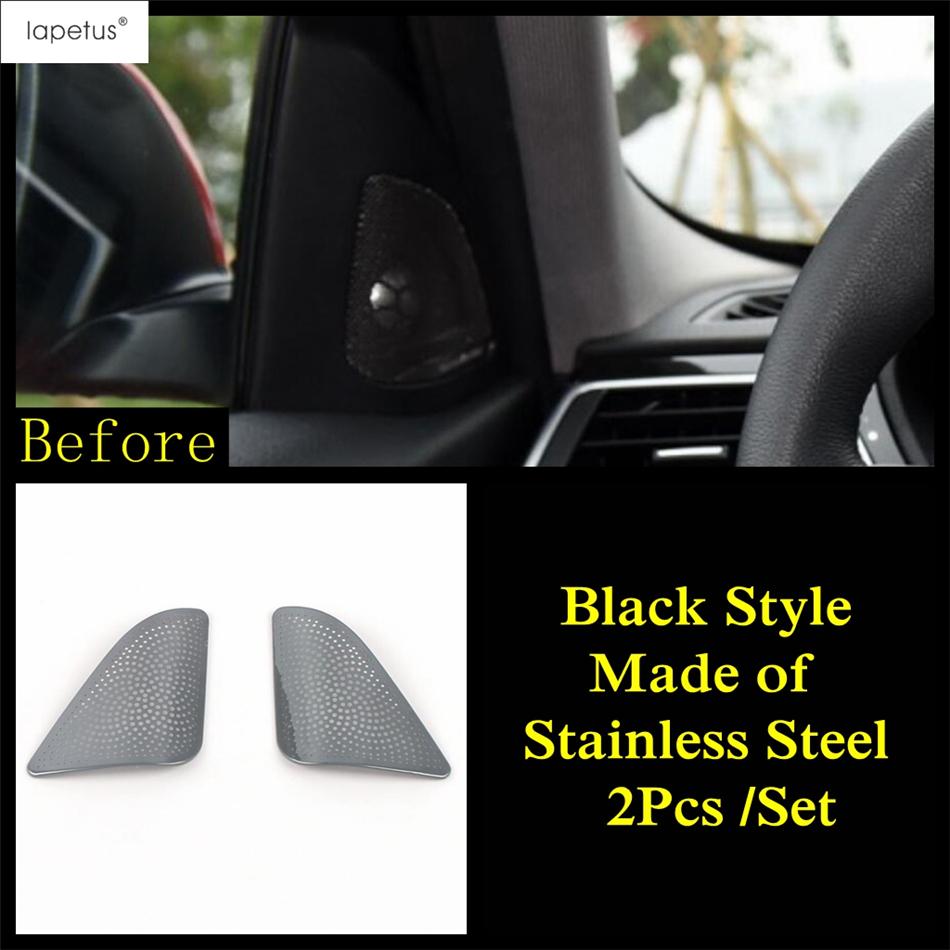 Car Pillar A Speaker Tweeter Audio Sound Frame Decoration Cover Trim For BMW 3 Series F30 320i 2013 - 2018 Accessories Interior