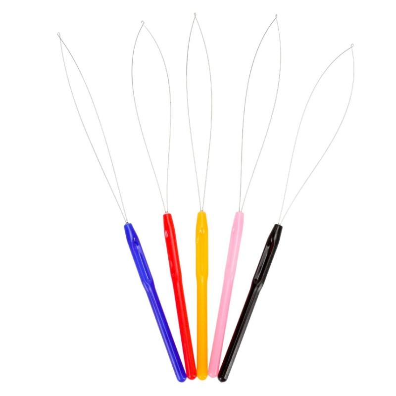 5Pcs Needle Threaders for Hand Sewing Machine Threading Plastic Threader Tool for Embroidery, Craft, Quilting, Knitting, DIY