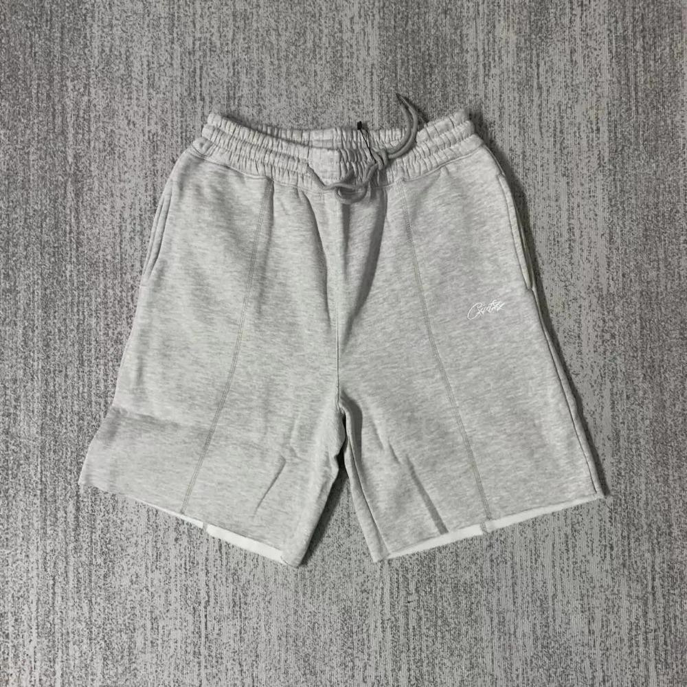 

Мешковатые короткие спортивные штаны летние Y2k повседневные баскетбольные спортивные свободные шорты с вышивкой в стиле Харадзюку в стиле хип-хоп S серый