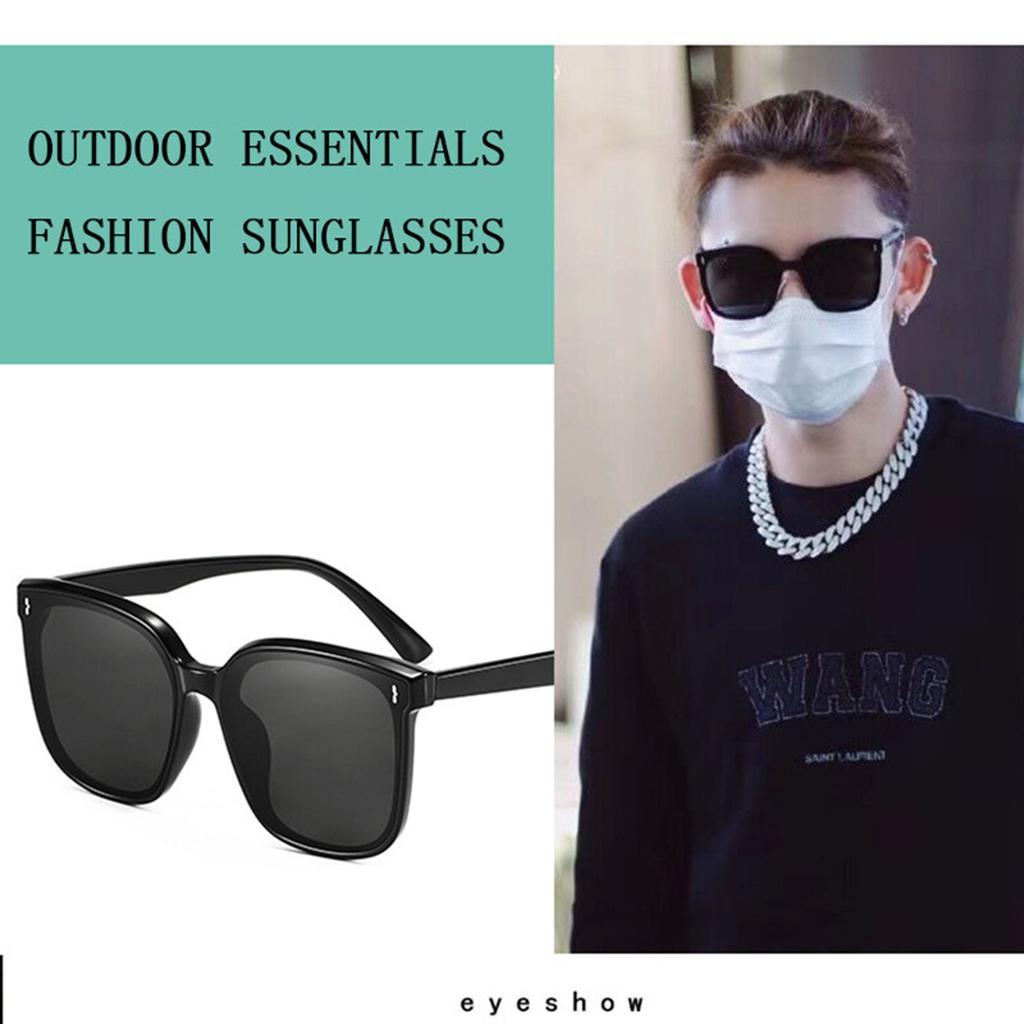 Men's GM New Sunglasses Fashionable Little Ghost Sunglasses Ladies Personality Large Frame Sunglasses