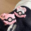 For Airpods 4 Case 2024,Pokemon Pink Mew Ball Shockproof Protective Silicone Earphone Cover For Airpods Pro 2 Case Girls Kids