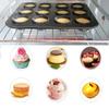 Non-Stick Muffin Pan Carbon Steel Cupcake Mold Kitchen Baking Tool Cheesecake Pan  Bakery
