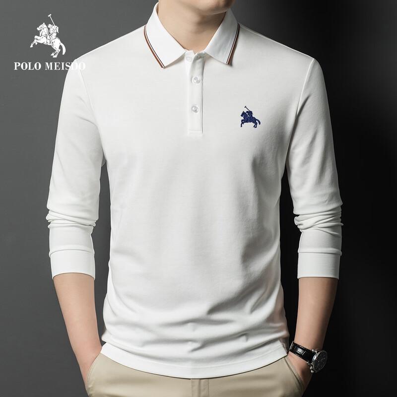 POLOMEISDO Men s Loose Fit Long Sleeve Lapel Top M
