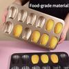 1PC Mold 12-piece Gold Carbon Steel Non-stick Shell Scallop Cake Baking Tray for Oven Food-grade Baking Mold
