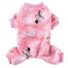 Dog Coat Christmas Theme Pullover for Cold Weather Four-Legged Apparel