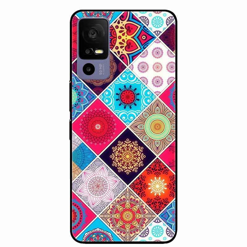 For TCL 40 R 5G Case Fashion Marble Soft TPU Silicon Back Cover for TCL 40R T771K T771H Phone Cases Protect Funda Shells Paras