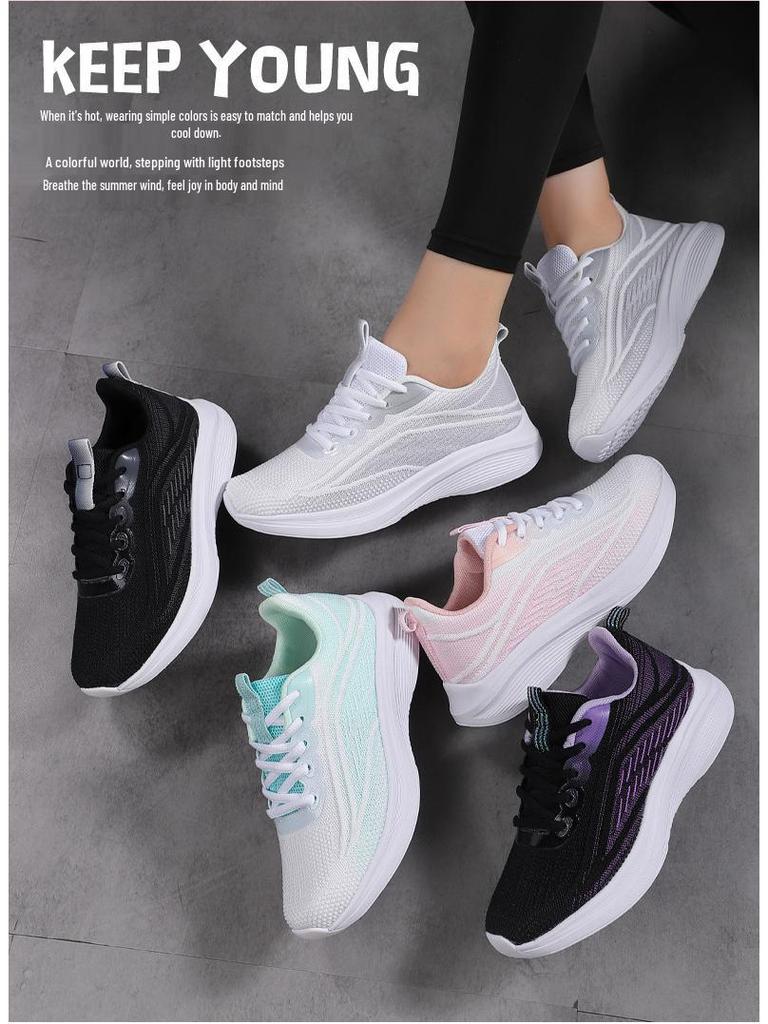 Women's Lightweight Mesh Casual & Running Shoes - Breathable Summer Style