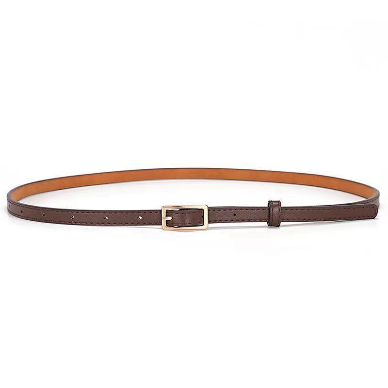 

Стильные модные минималистичные нарядные брюки с поясом для маленьких девочек в корейском стиле коричневый