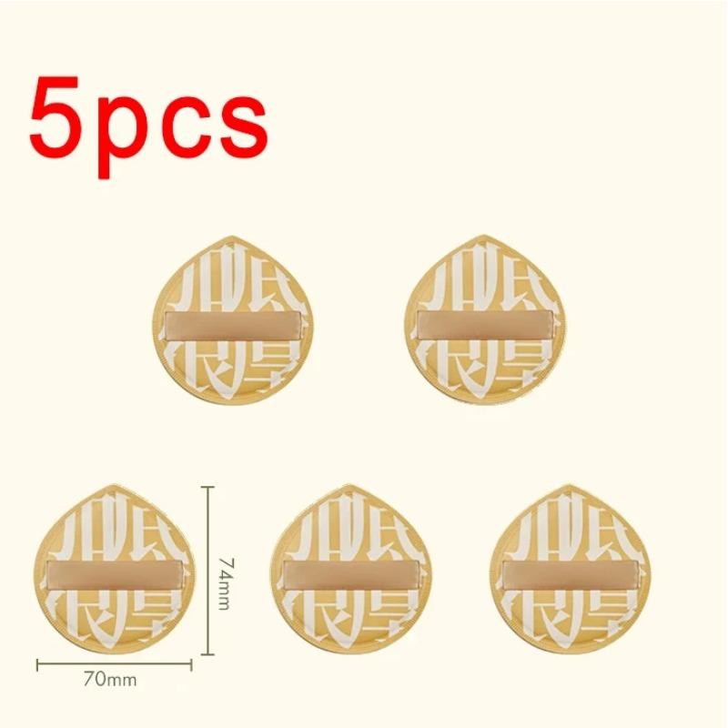 1-10pcs Super Thick Soft Makeup Puffs Large Cotton Velvet Powder Puff Liquid Foundation Sponge Cosmetics Tools Wet Dry Use Puff