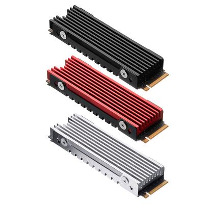 M.2 2280 SSD Radiator Heat Sink NVME NGFF SSD Cooling Heat Sink Heat-resistance with Thermal Silicone Pad for PS5 Game Console