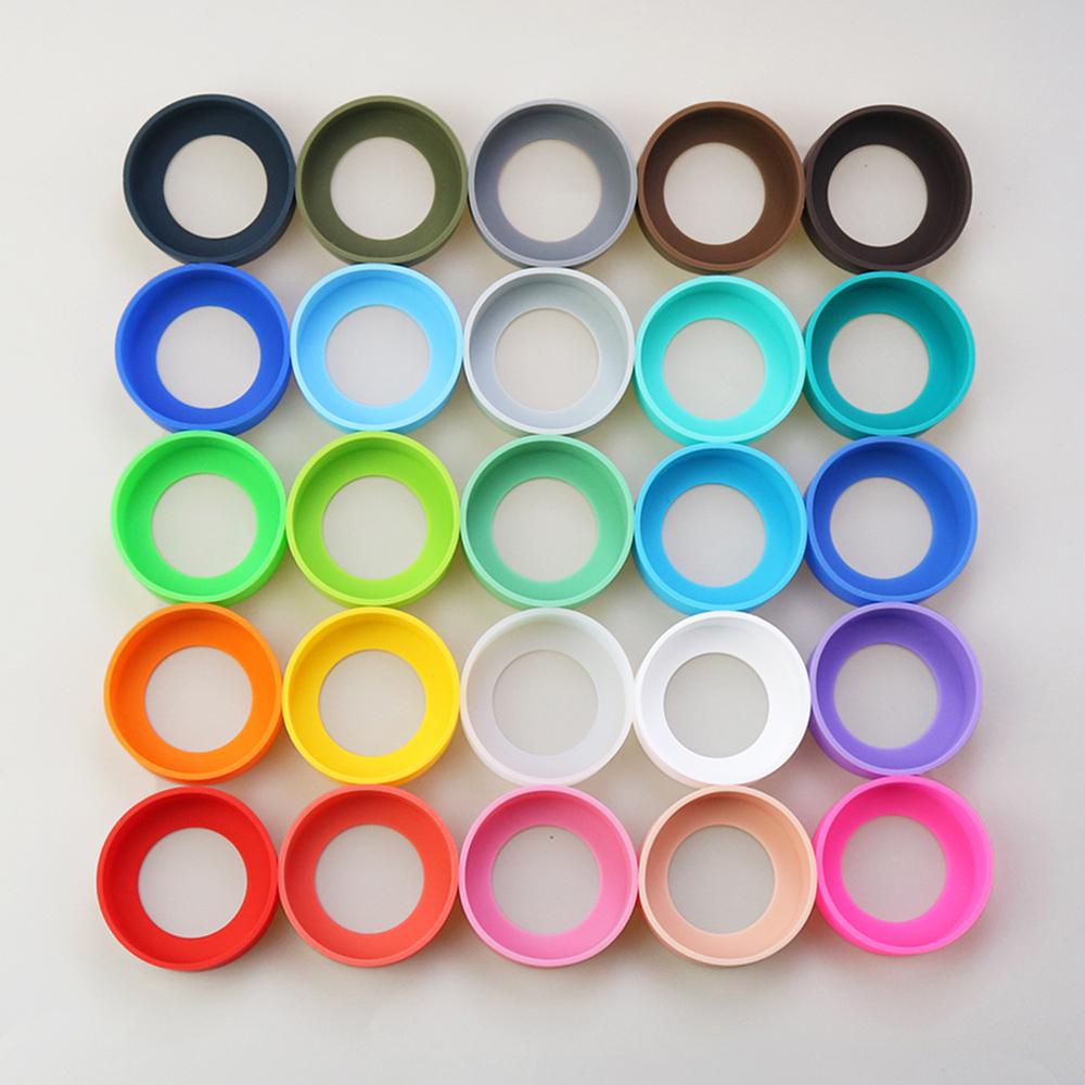 Silicone World 5.5CM Silicone Cup Bottom Cover 55MM Coaster Sleeve Sheath Wear-resistant Anti-fall Bottom Cover Cup Bottom Ring