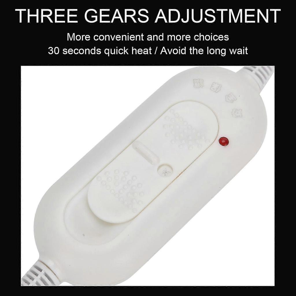 Ferramenta Nutritiva para Cuidados com o Cabelo - Touca Vaporizadora de Cabelo Destacável com 3 Níveis de Aquecimento compatível com Tratamento com Óleo (Plugue dos EUA 110V)