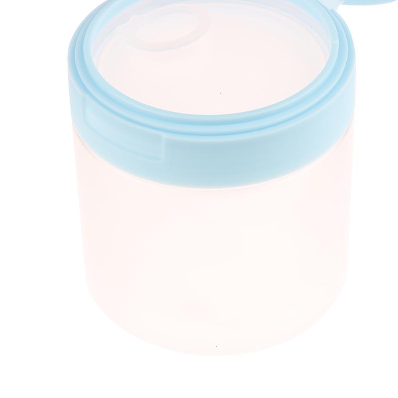 250/300/350 Ml Makeup Remover Cotton Cream Jar Lid Body Lotion Scrub Jar Cosmetic Container Travel Portable Bottle With Tweezers