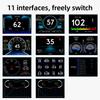 Multi-Functions Trip Computer P21   Car Gauge, OBD  Diagnostic and Slope Meter Speedometer Safe Driving Computer Overspeed Alarm for All