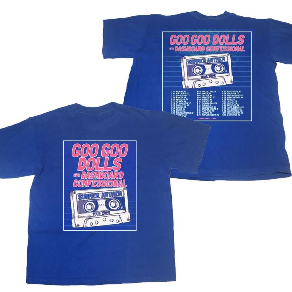 New The Goo Goo Dolls band 2025 tour Gift For Fans Unisex S-5XL Shirt SS344 Unisex T-Shirt XXXXL