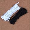 Flat elastic band, 4-groove, white stretchy string, packaging elastic, colored elastic