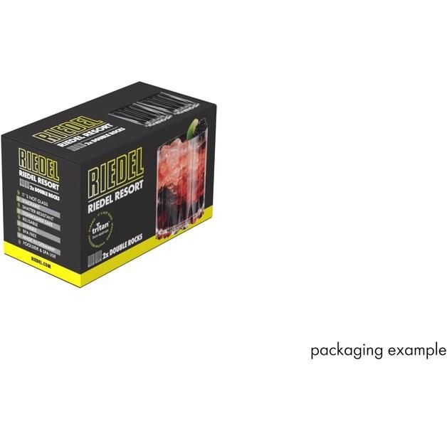 Set of Riedel Resort Double Rocks Glasses, 2 Pieces (6417/97)