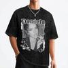 Daniela Katseyes Kpop Dívčí Skupina Tričko Vyprané Krátký Rukáv Trička Retro pro Muže Ženy Streetwear Grafický Potisk Tričko