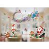 Christmas Large Festive Static Window Stickers Pvc Cling Decorations For Joyful Holiday Spirit