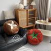 Cute Simulation Mushroom Pillow Persimmon Tomato Cushion Kawaii Fruit Stuffed Doll Plush Toys For Child Home Decor Sofa Cushion