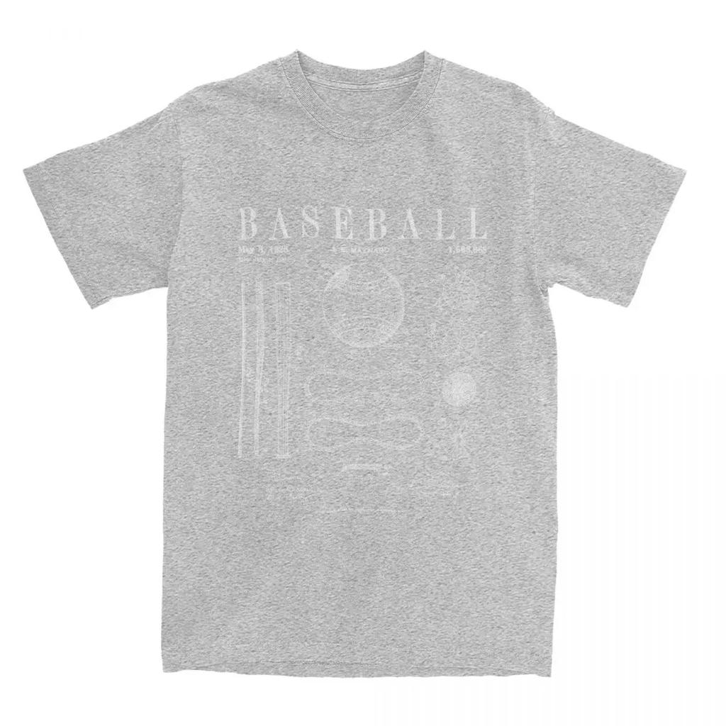 Baseball Bat And Ball Drawing T Shirt Accessories Men Women Cotton Casual T-shirt Short Sleeve Clothes Gift Idea