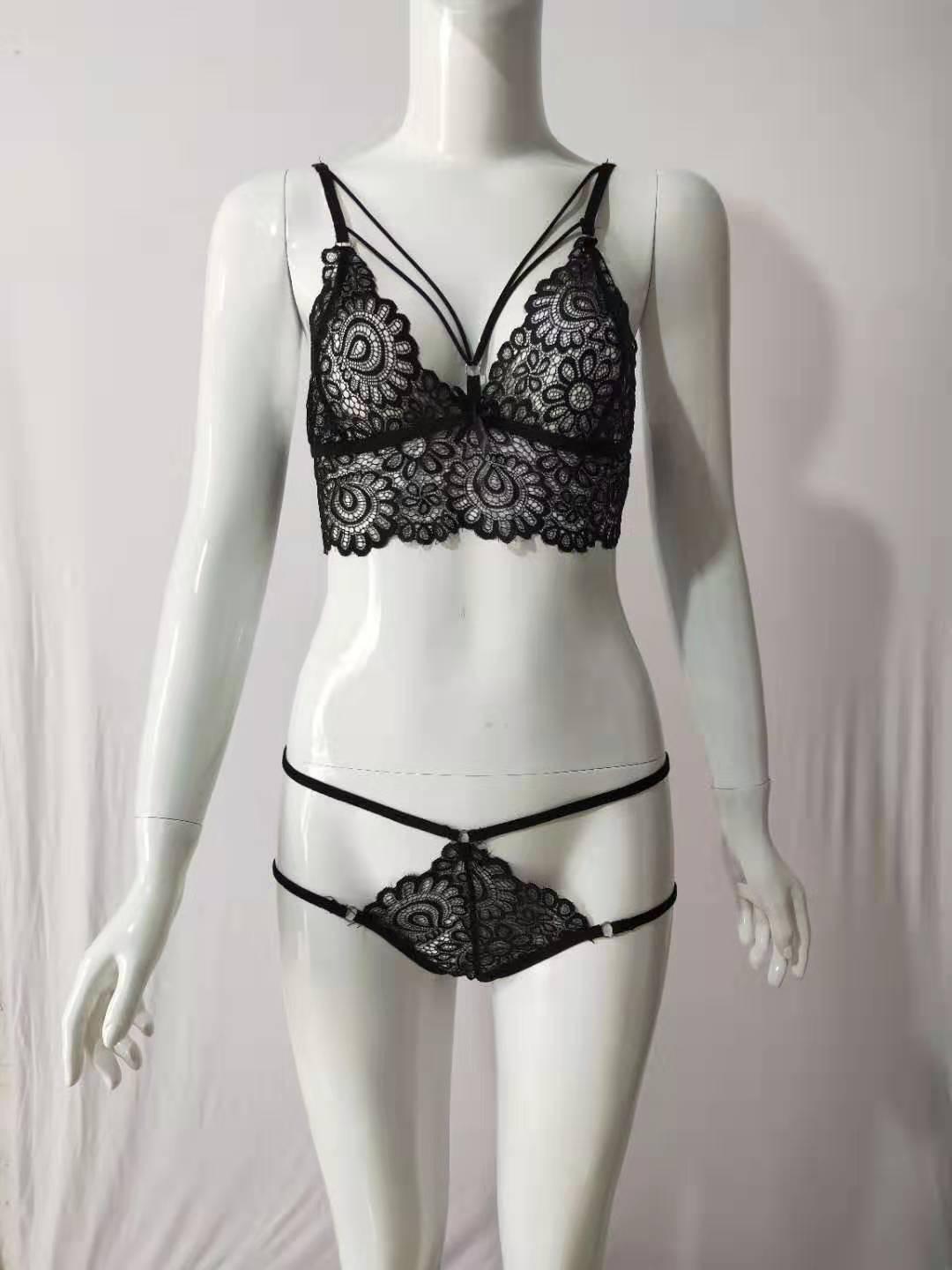 

European/American Women s Erotic Lingerie Set - Pure Desire Style, 3085 Extra Large чёрный