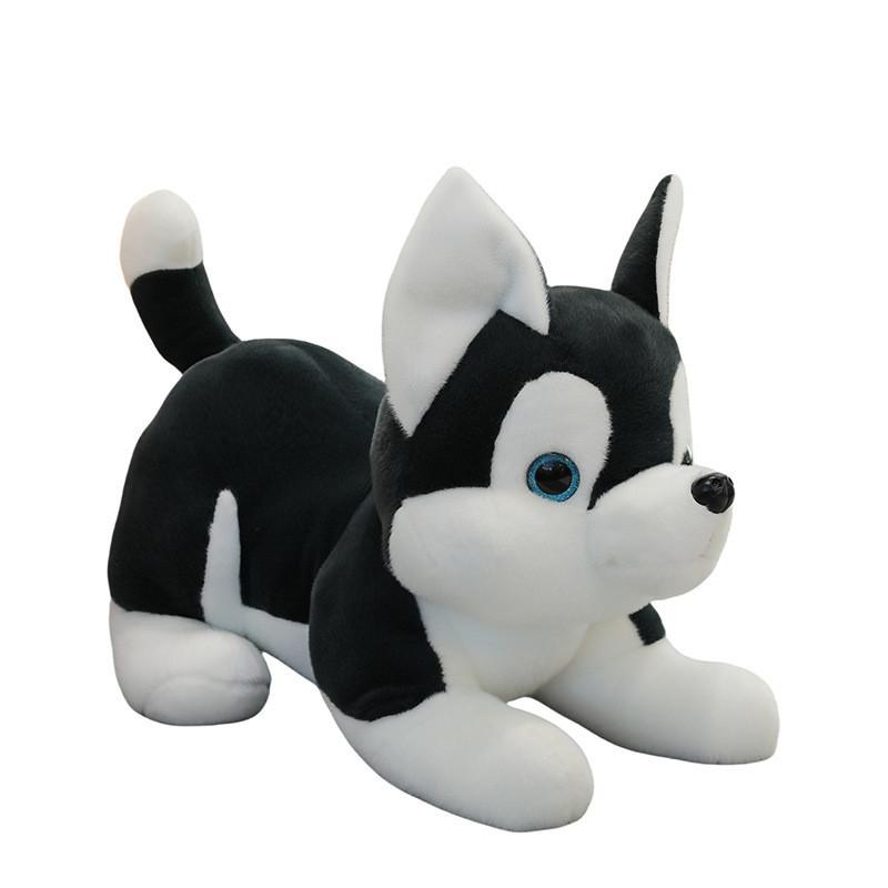 Husky Siberian Dog Plush Toy Cartoon Stuffed Doll Room Decoration Gift Kids