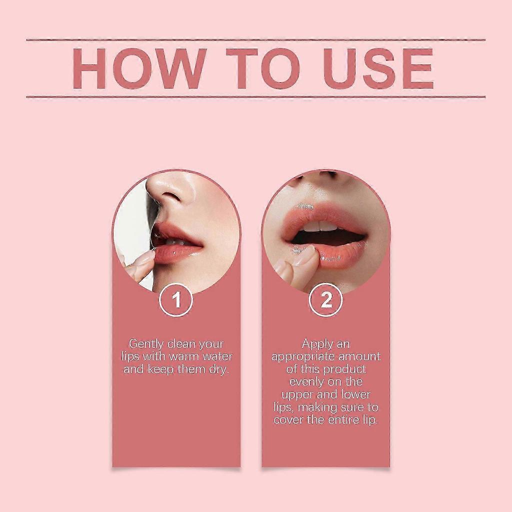Pink Lip Balm - Moisturizing, Hydrating & Gentle Exfoliation for Soft, Smooth Lips | Travel-Friendly, Non-Sticky Lip Care for Daily Comfort